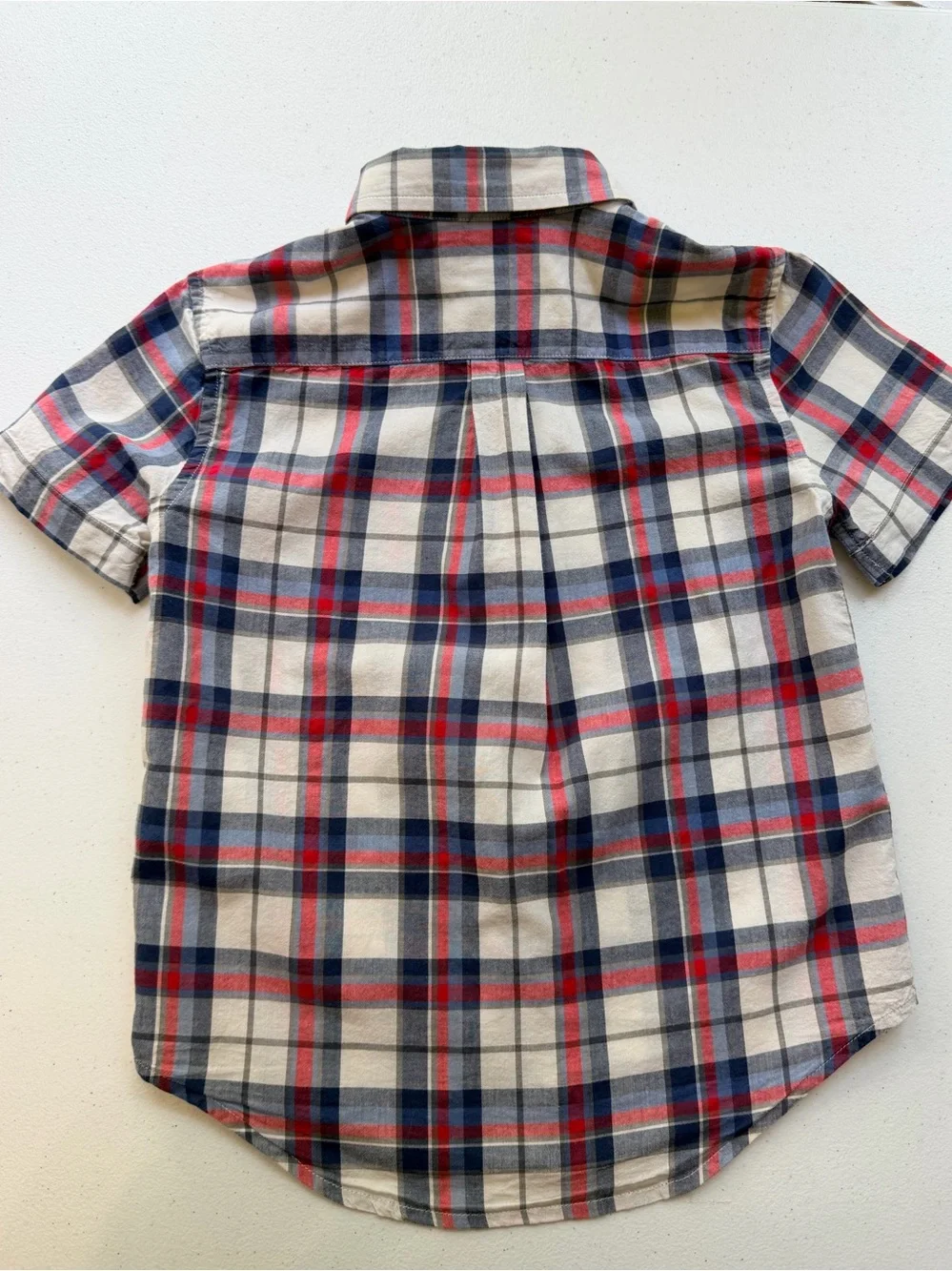 Boys Ralph Lauren Button-Down w/ Kidtopia Red Heather Tee - Classic Casual Set